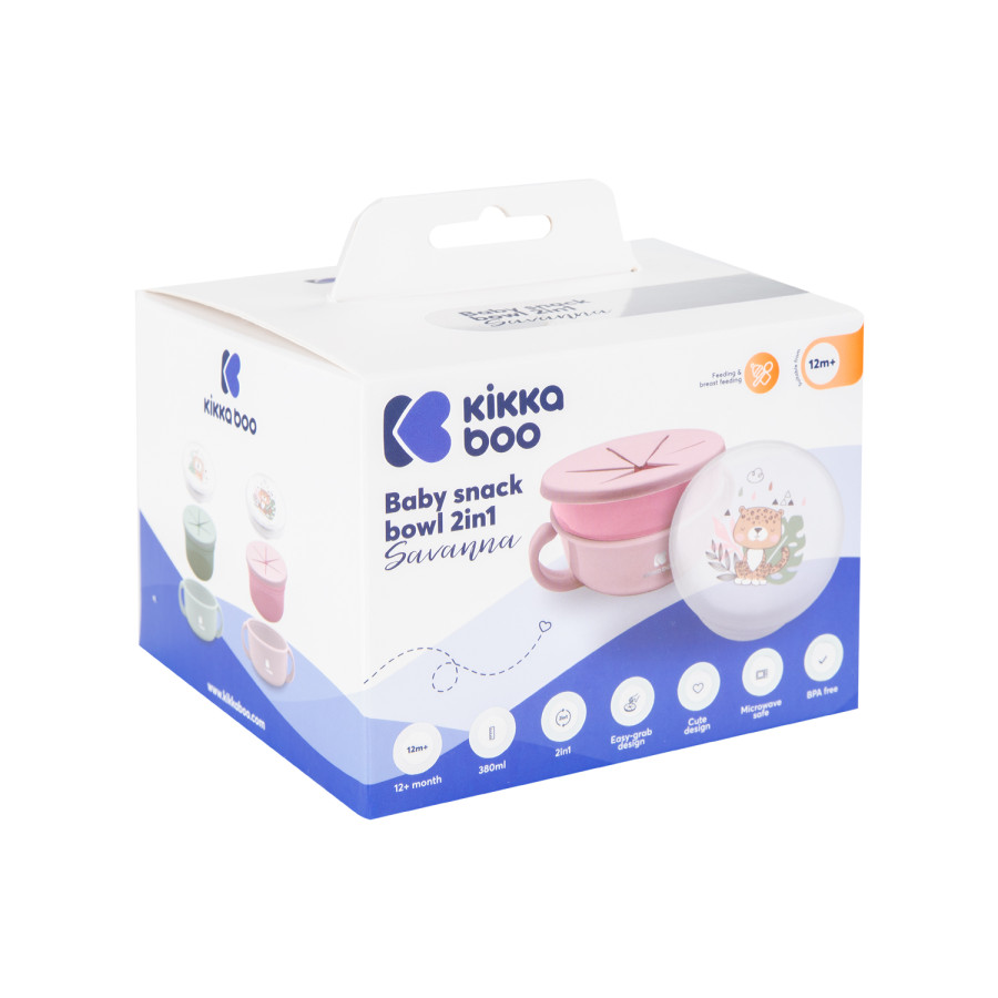 Купа за снакс 2в1 Savanna Pink