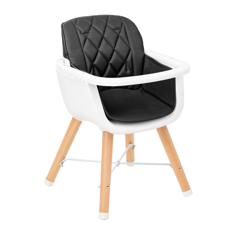 Стол за хранене 2в1 Woody Black