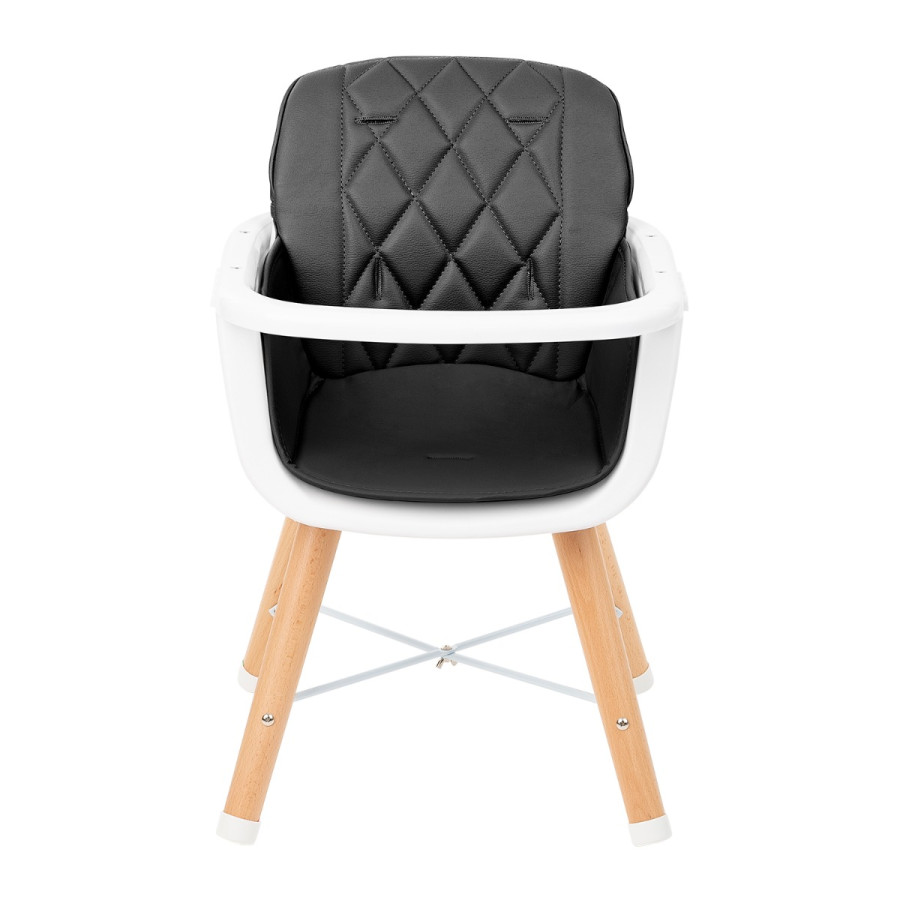 Стол за хранене 2в1 Woody Black