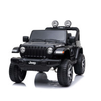 Акумулаторна кола Licensed Jeep Wrangler Rubicon Black SP