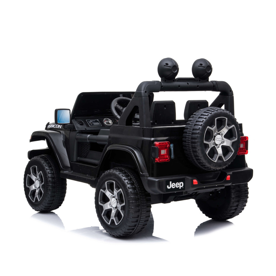 Акумулаторна кола Licensed Jeep Wrangler Rubicon Black SP