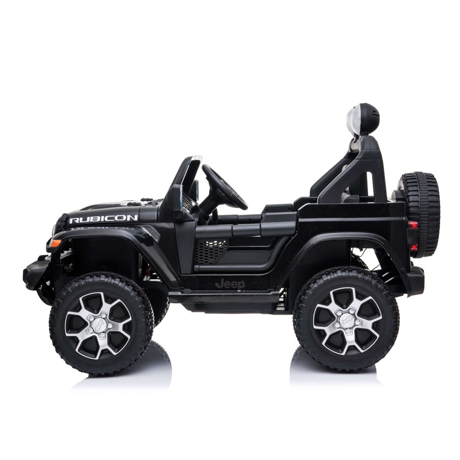 Акумулаторна кола Licensed Jeep Wrangler Rubicon Black SP