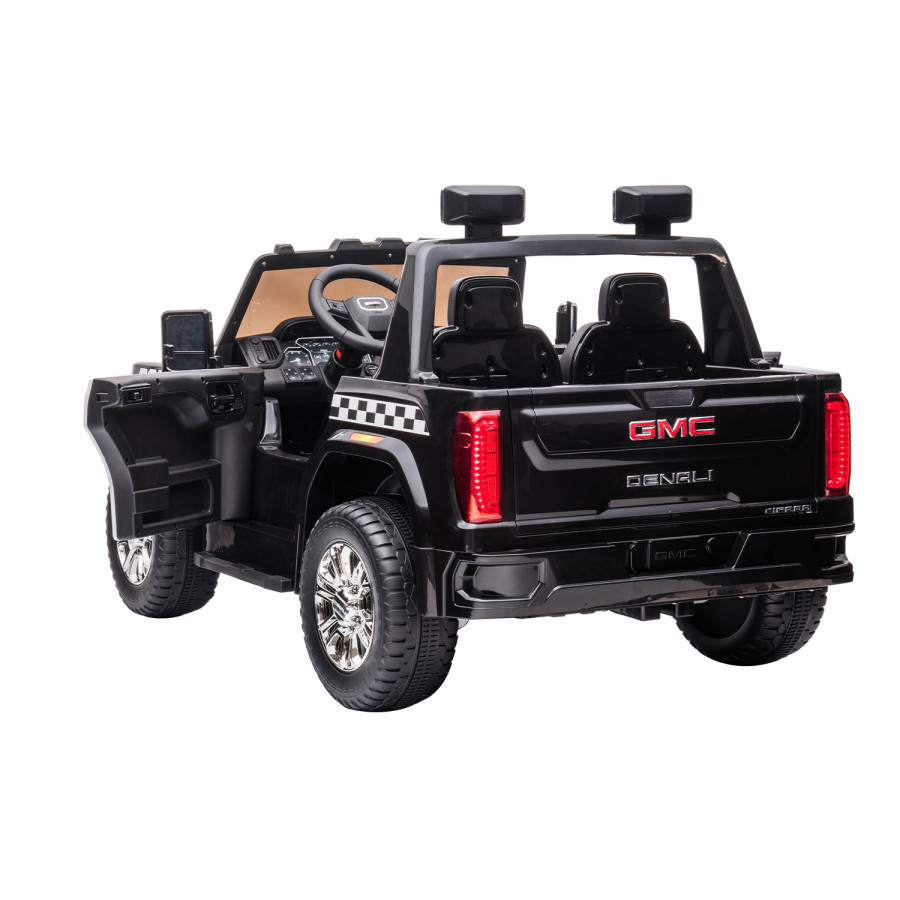 Акумулаторен джип Licensed GMC Police Black