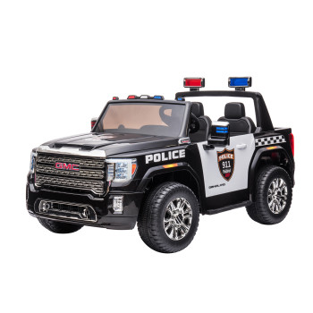 Акумулаторен джип Licensed GMC Police Black