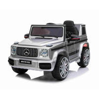 Акумулаторна кола Licensed Mercedes Benz G63 AMG Silver SP