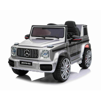 Акумулаторна кола Licensed Mercedes Benz G63 AMG Silver SP
