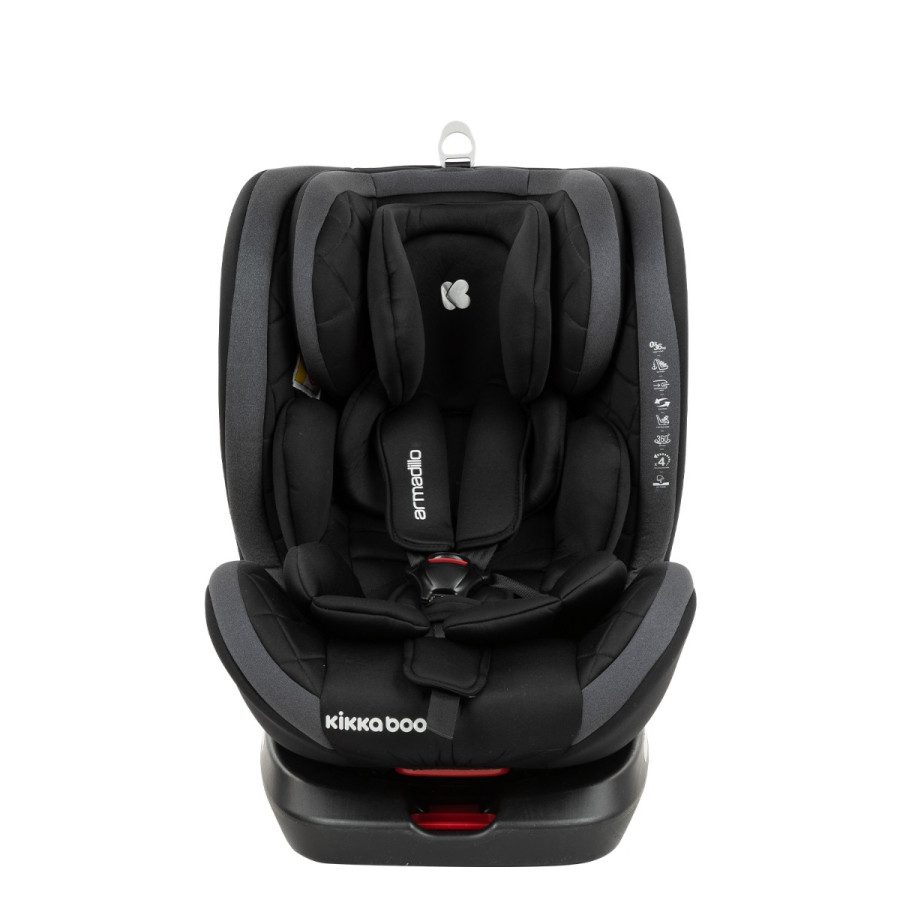 Стол за кола 0-1-2-3 (0-36 кг) Armadillo ISOFIX Black