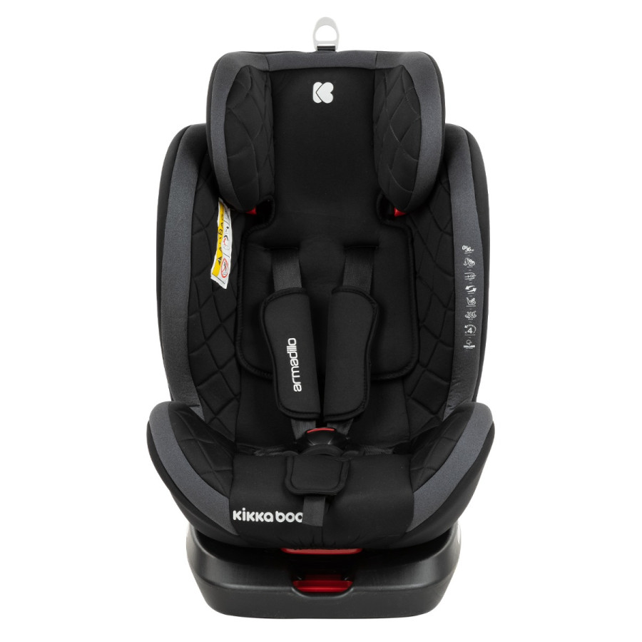 Стол за кола 0-1-2-3 (0-36 кг) Armadillo ISOFIX Black