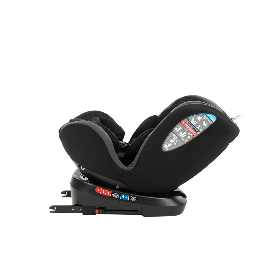 Стол за кола 0-1-2-3 (0-36 кг) Armadillo ISOFIX Black