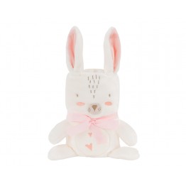 Бебешко одеяло с 3D бродерия Rabbits in Love
