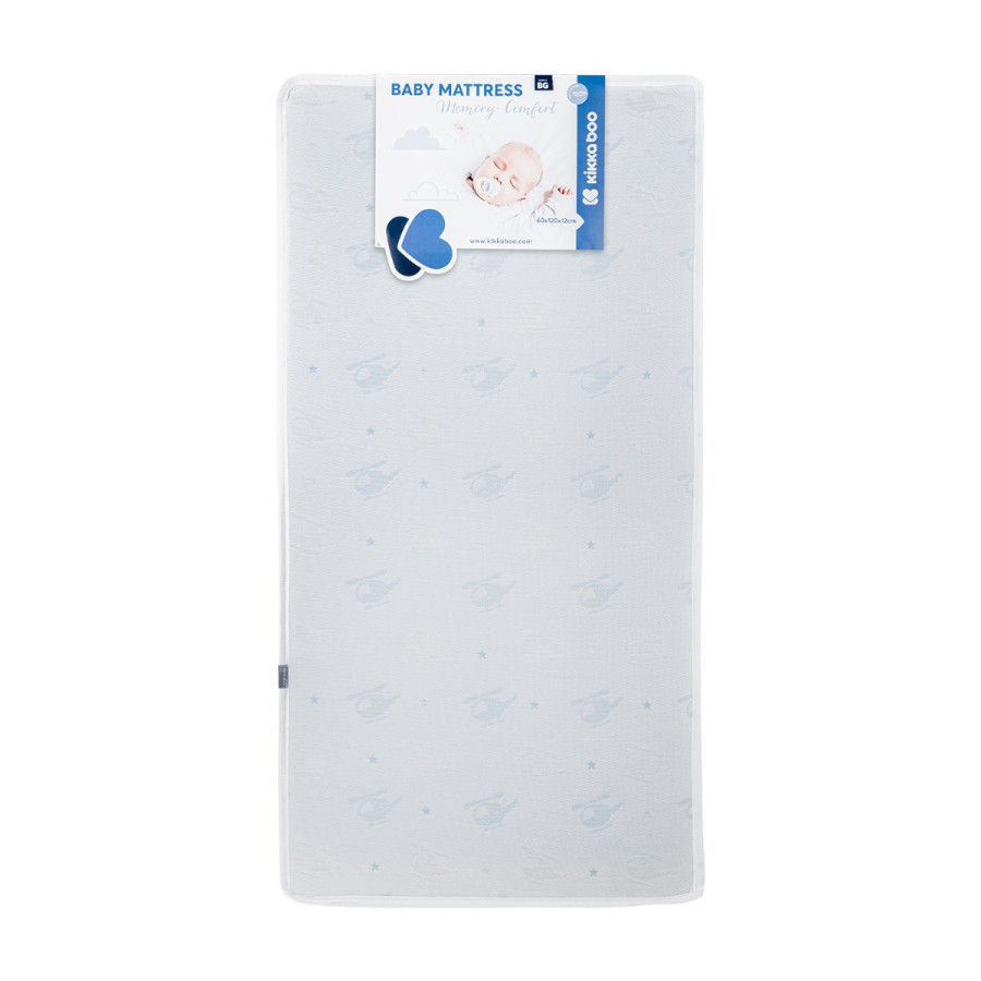 Матрак Memory Comfort 60х120х12см Helicopters Blue/Pink