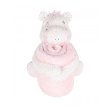 Сет играчка с одеяло Hippo Dreams