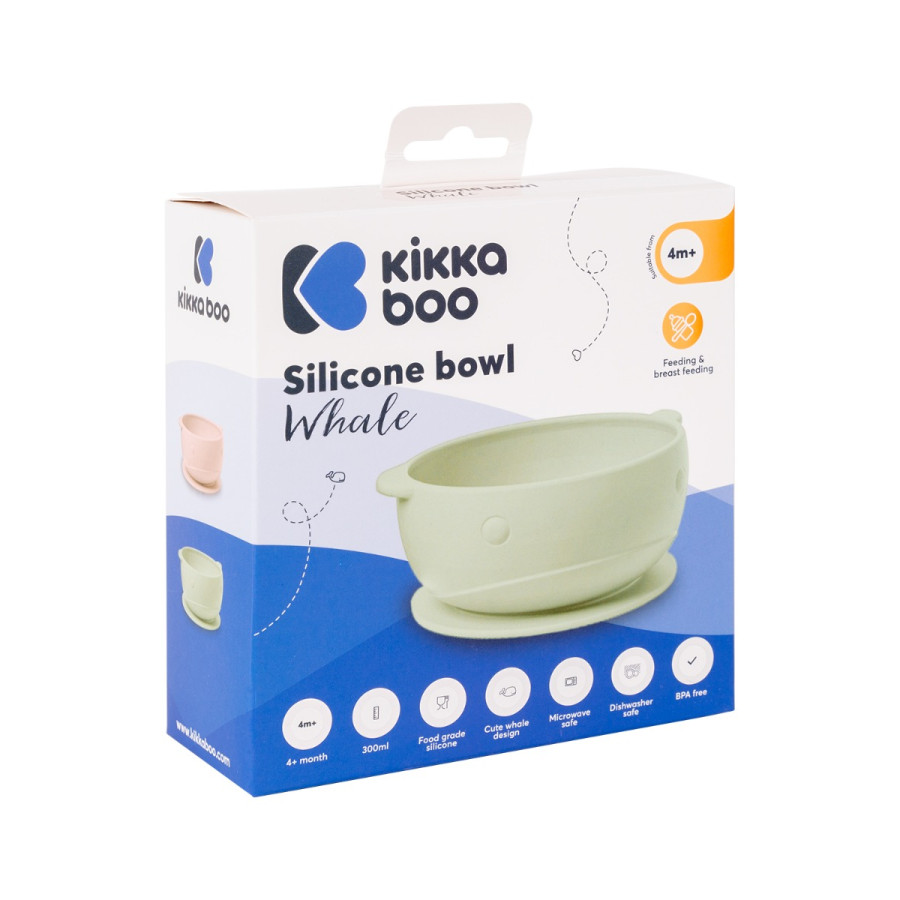 Купа силиконова Whale Mint