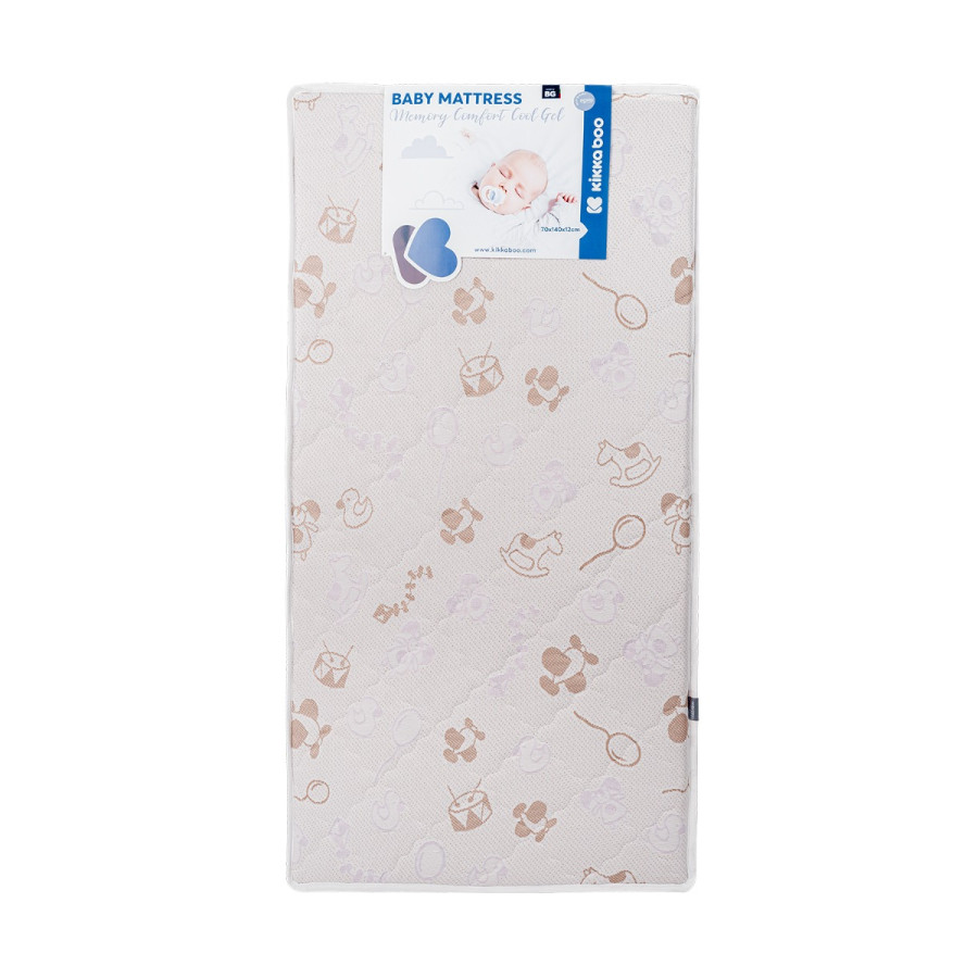 Матрак Memory Comfort Cool gel 70х140х12см Horses Pink