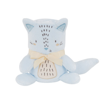 Бебешко одеяло с 3D бродерия Little Fox