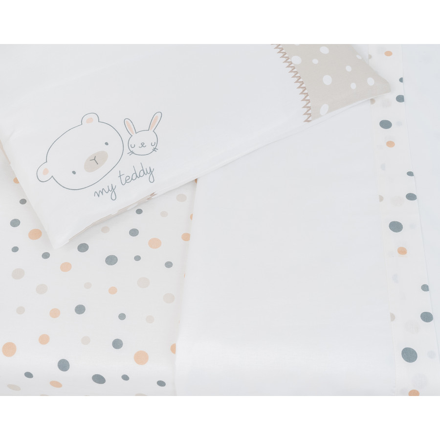 Бебешки спален комплект 3 части EU Style 70/140 My Teddy