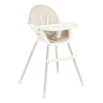 Стол за хранене 2в1 Nutri Steel Beige