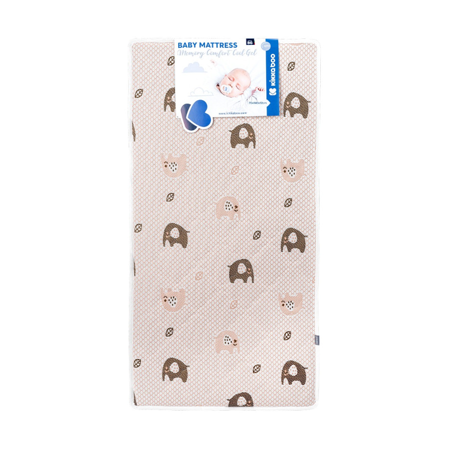 Матрак Memory Comfort Cool gel 70х140х12см Elephants Green