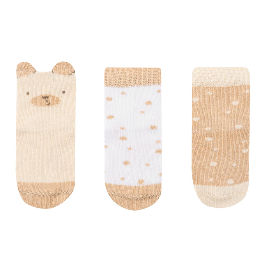 Бебешки чорапи с 3D уши My Teddy 2-3г