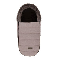 Чувалче за количка Fur Melange Beige