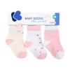Бебешки чорапи с 3D уши Bear with me Pink 0-6м