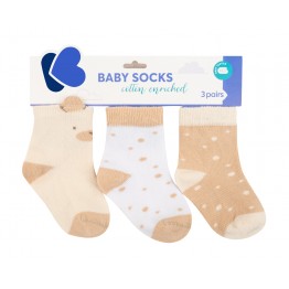 Бебешки чорапи с 3D уши My Teddy 1-2г
