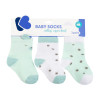 Бебешки чорапи с 3D уши Bear with me Mint 0-6м