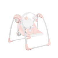 Електрическа люлка Chillo Hippo Dreams Pink