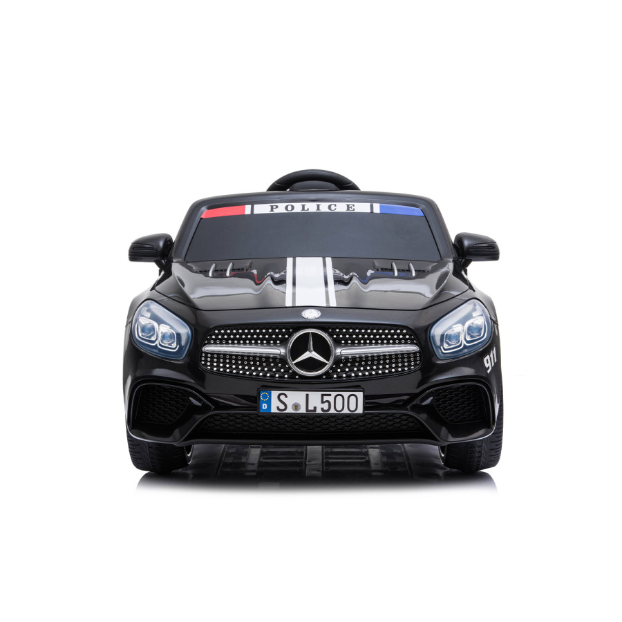 Акумулаторна кола Licensed Mercedes Benz SL500 Police Black