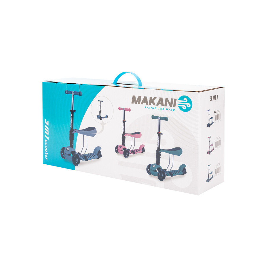 Makani Тротинетка 3 в 1 Pastel Beige