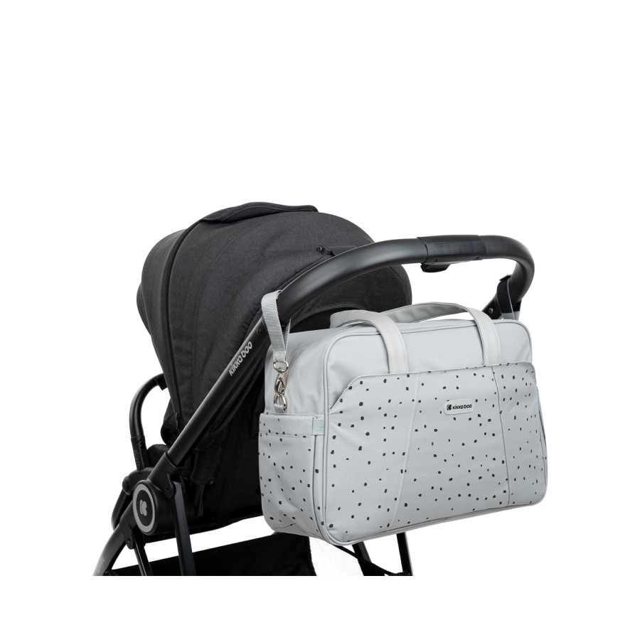 Чанта Chelsea Dots Grey