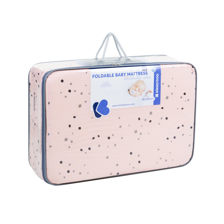 Сгъваем матрак 60х120х5см Bear with me Pink