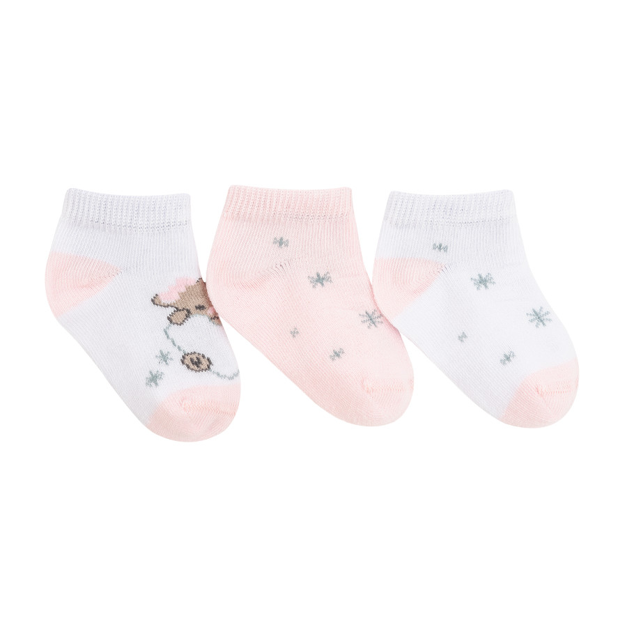 Бебешки летни чорапи Dream Big Pink 2-3г