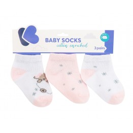 Бебешки летни чорапи Dream Big Pink 1-2г
