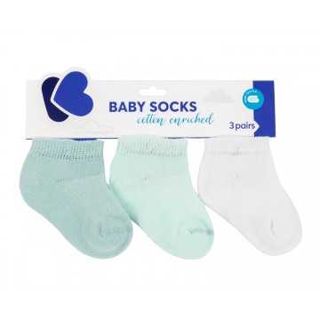 Бебешки летни чорапи Mint 6-12м