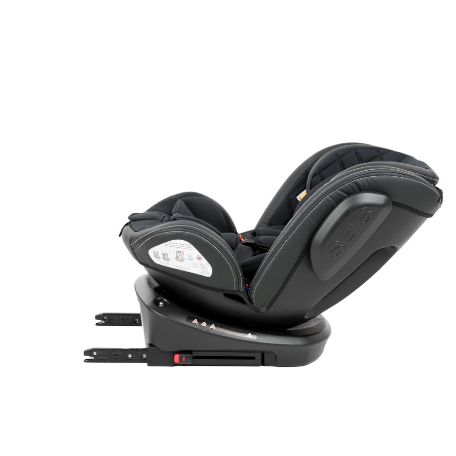 Стол за кола 0-1-2-3 (0-36 кг) Stark ISOFIX Black 2023