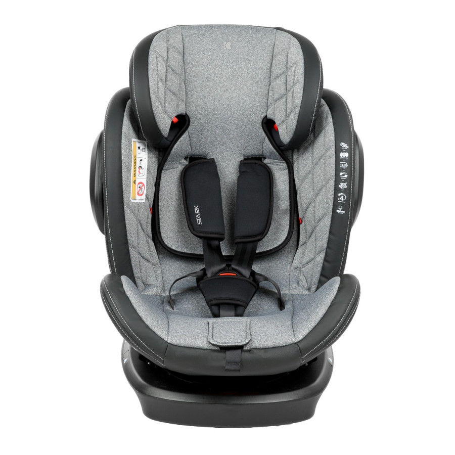 Стол за кола 0-36 кг Stark ISOFIX Light Grey 2023