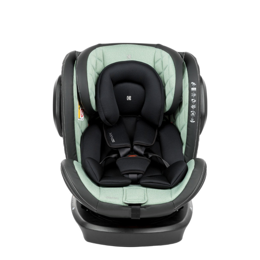 Стол за кола 0-36 кг Stark ISOFIX Mint 2023