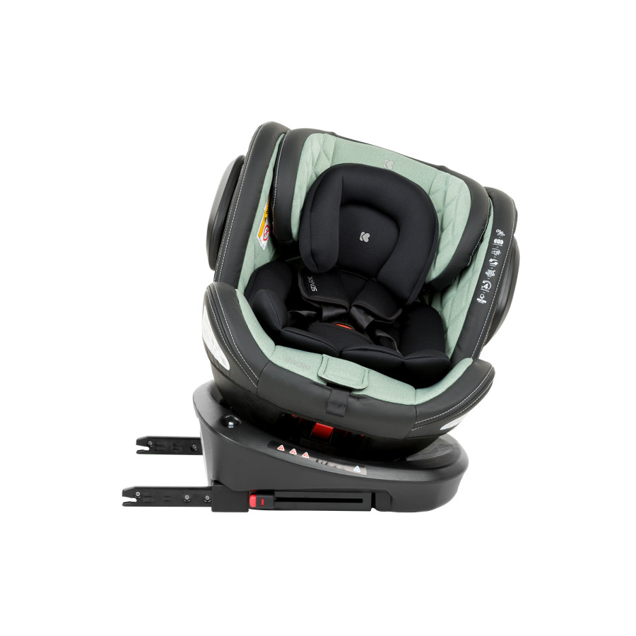 Стол за кола 0-36 кг Stark ISOFIX Mint 2023