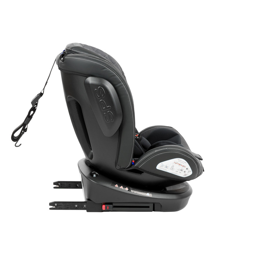 Стол за кола 0-36 кг Stark ISOFIX Dark Grey 2023