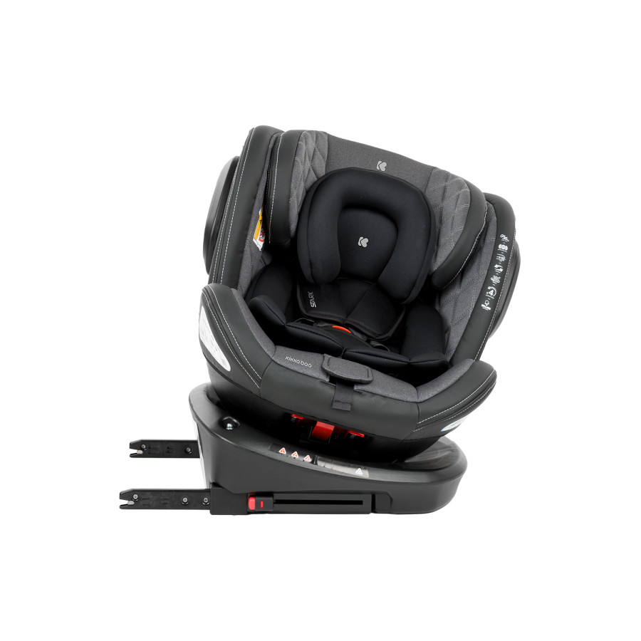 Стол за кола 0-36 кг Stark ISOFIX Dark Grey 2023