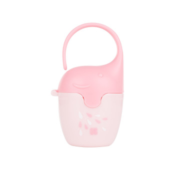 Кутия за залъгалка Elephant Pink