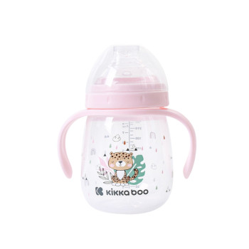 Чаша със силиконов накрайник 240мл Savanna Pink