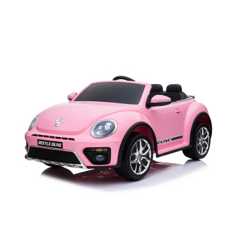 Акумулаторна кола licensed Volkswagen Beetle Pink