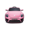 Акумулаторна кола licensed Volkswagen Beetle Pink