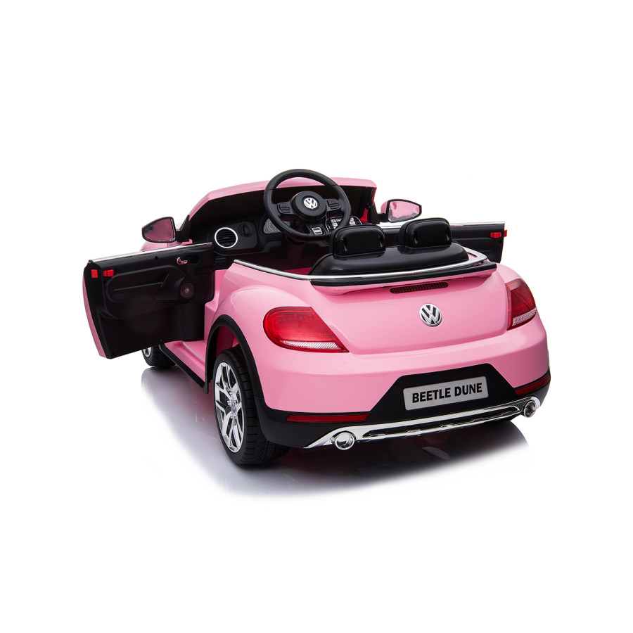 Акумулаторна кола licensed Volkswagen Beetle Pink