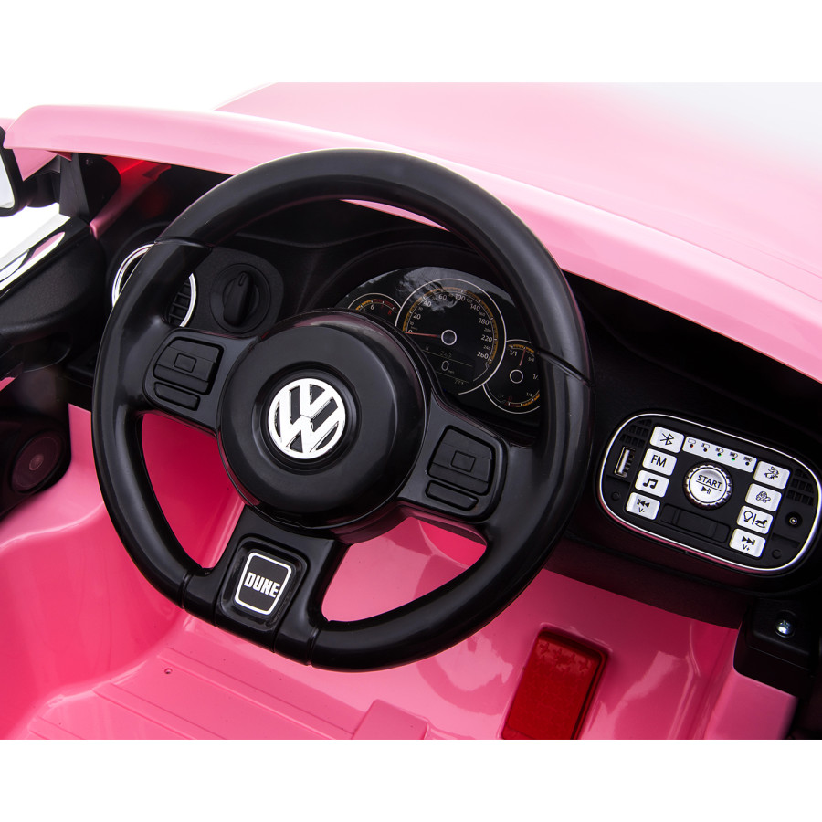 Акумулаторна кола licensed Volkswagen Beetle Pink