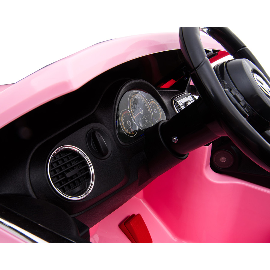 Акумулаторна кола licensed Volkswagen Beetle Pink