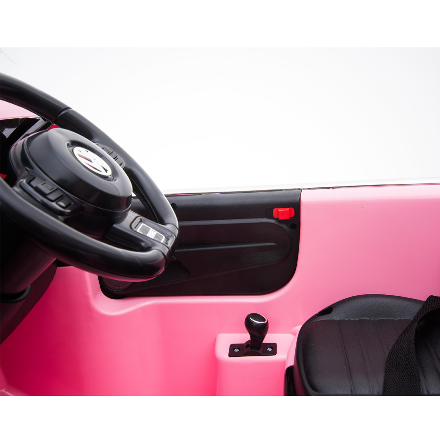 Акумулаторна кола licensed Volkswagen Beetle Pink