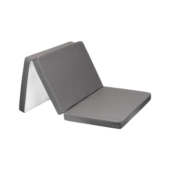 Сгъваем матрак 59/118/5 см полиестер Dark Grey